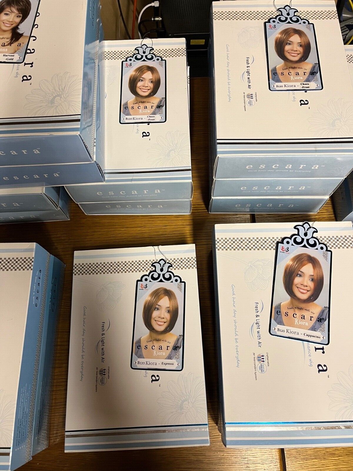 Buy 1, Get 1 Free!! Bobbi Boss Escara B120 Kiora Wig.  Fresh and Light with Air.