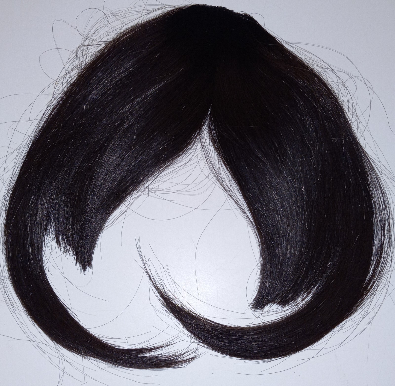 1 piece Thick Bang in Hair Clip, Dark Brown, NEW K207-LLC