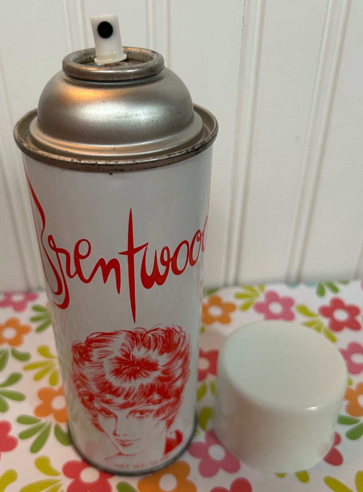 VINTAGE BRENTWOOD HAIRSPRAY WIG SPRAY 13oz LOS ANGELES CA NEW OLD STOCK