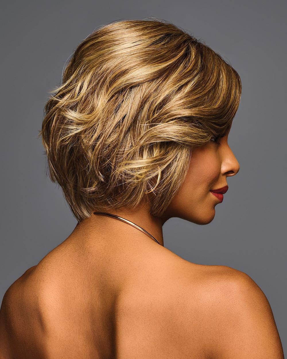 Trend Alert Luxury Lace Front Monotop Wig Gabor- Your Color Choice, Medium
