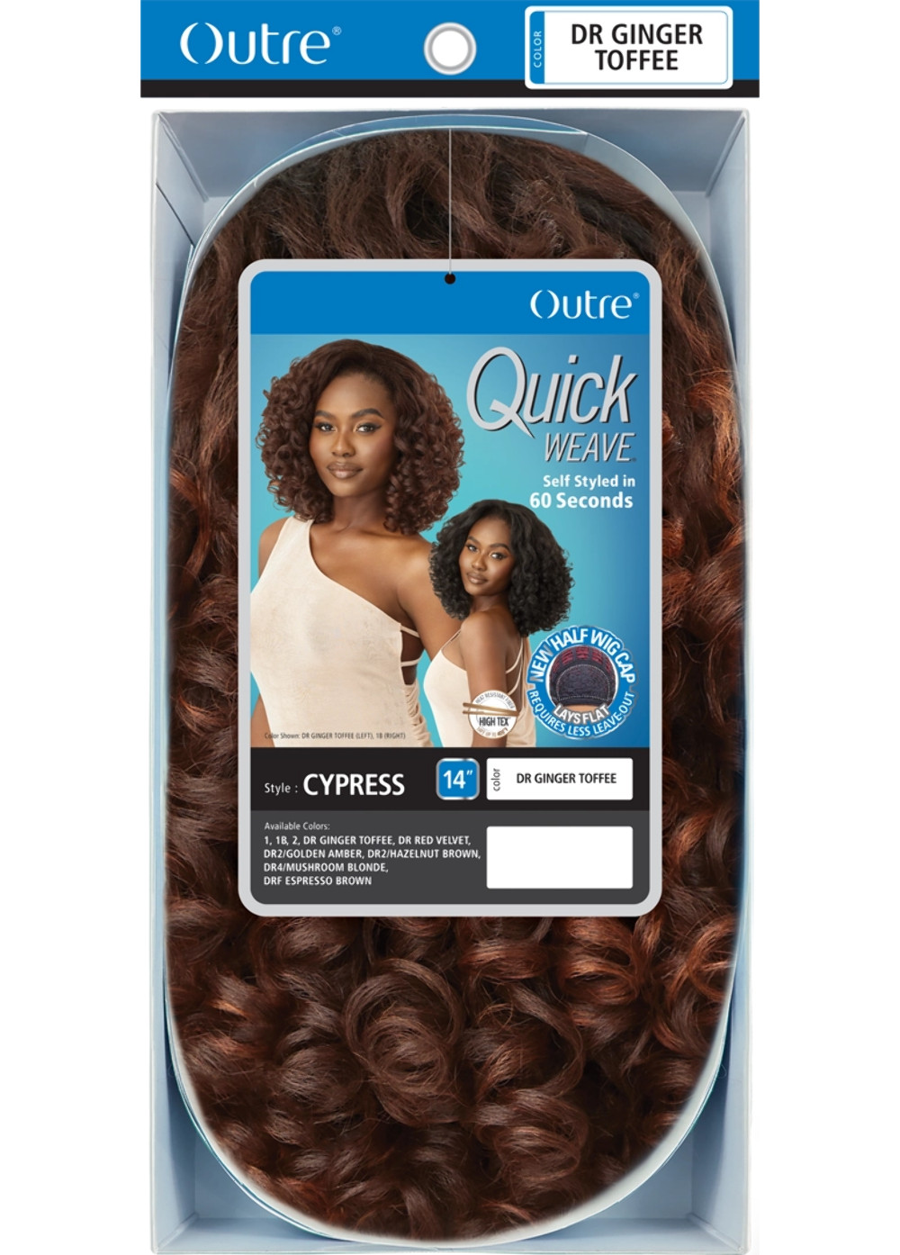 Outre – Quick Weave Half Wig CYPRESS