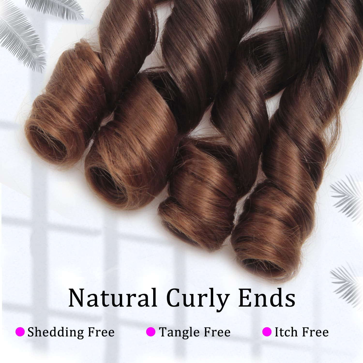 French Curl Braiding Hair 12Inch 8Packs French Curl Crochet Braids Short Curl…