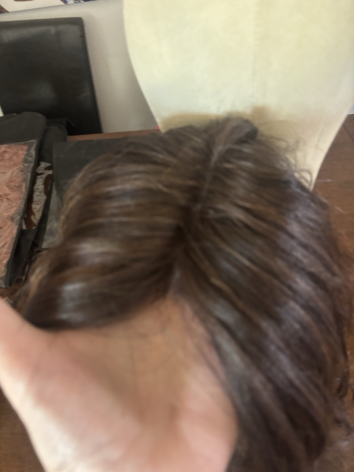 Luxury Lace, Front Tea, Part Heat, Safe, Synthetic Wig, Brunette Layers