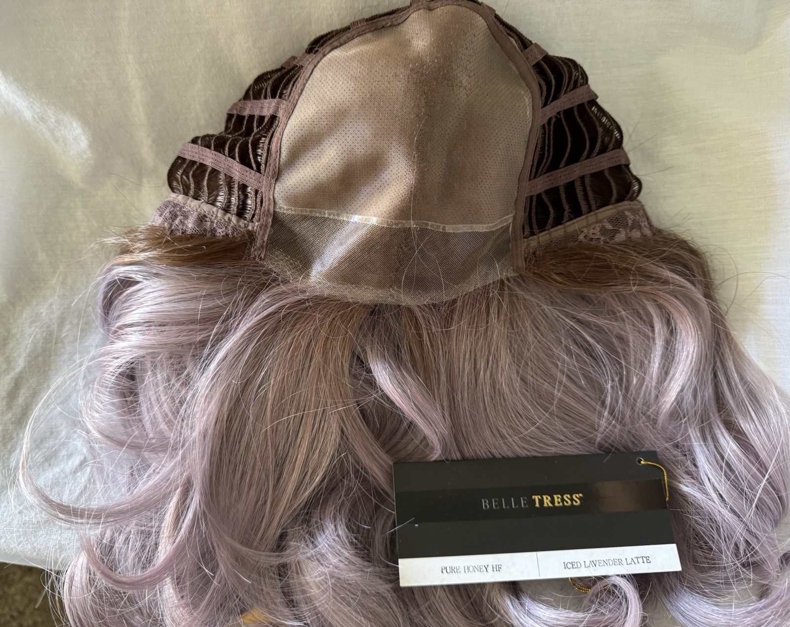 BELLE TRESS PURE HONEY ICED LAVENDER LATTE ROOTED BNWT STUNNING VIOLET WOW!