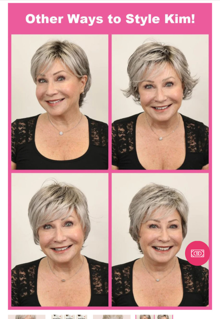 Godiva’s Secret Wig “Kim” Frosted Taupe LARGE CAP