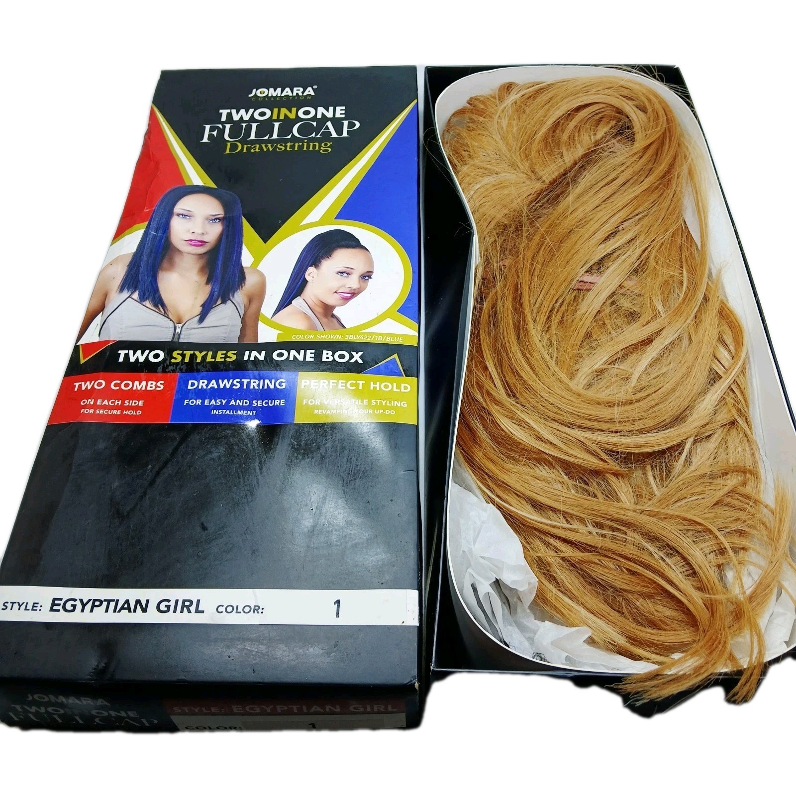 Jomara Collection Two In One Fullcap Drawstring ( Egyptian Girl Color 1 (SEE Pic