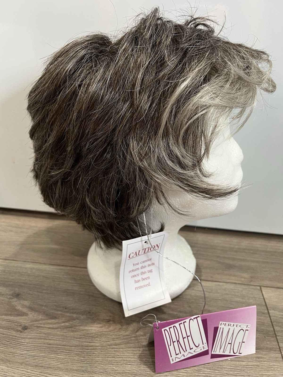 Perfect Image Wig Size Large, Style: Fever, Color: K3659, Gray