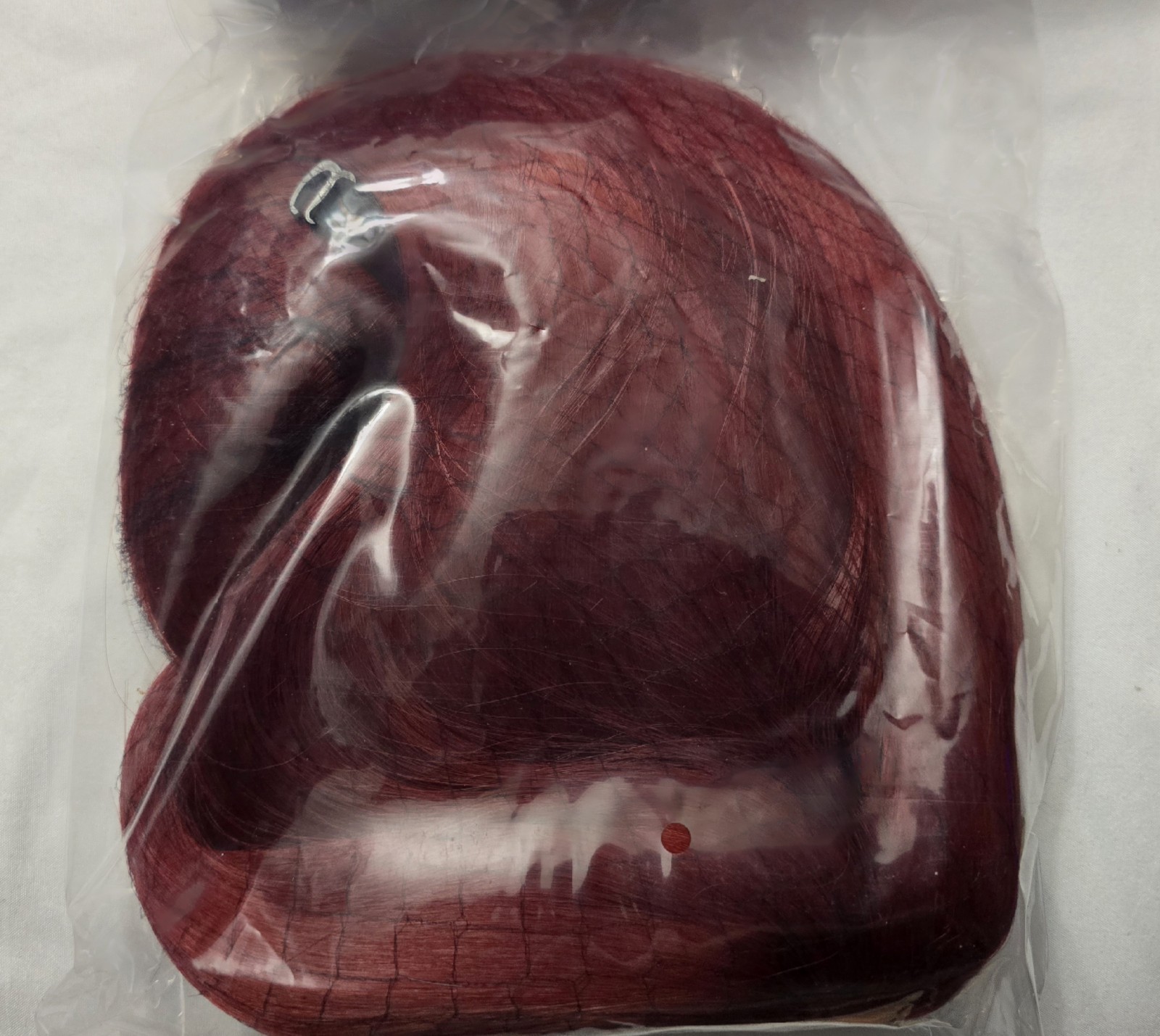 NEW Yopo 28″ Wig Long Stume Wine Red, Cosplay, Halloween, Any Day