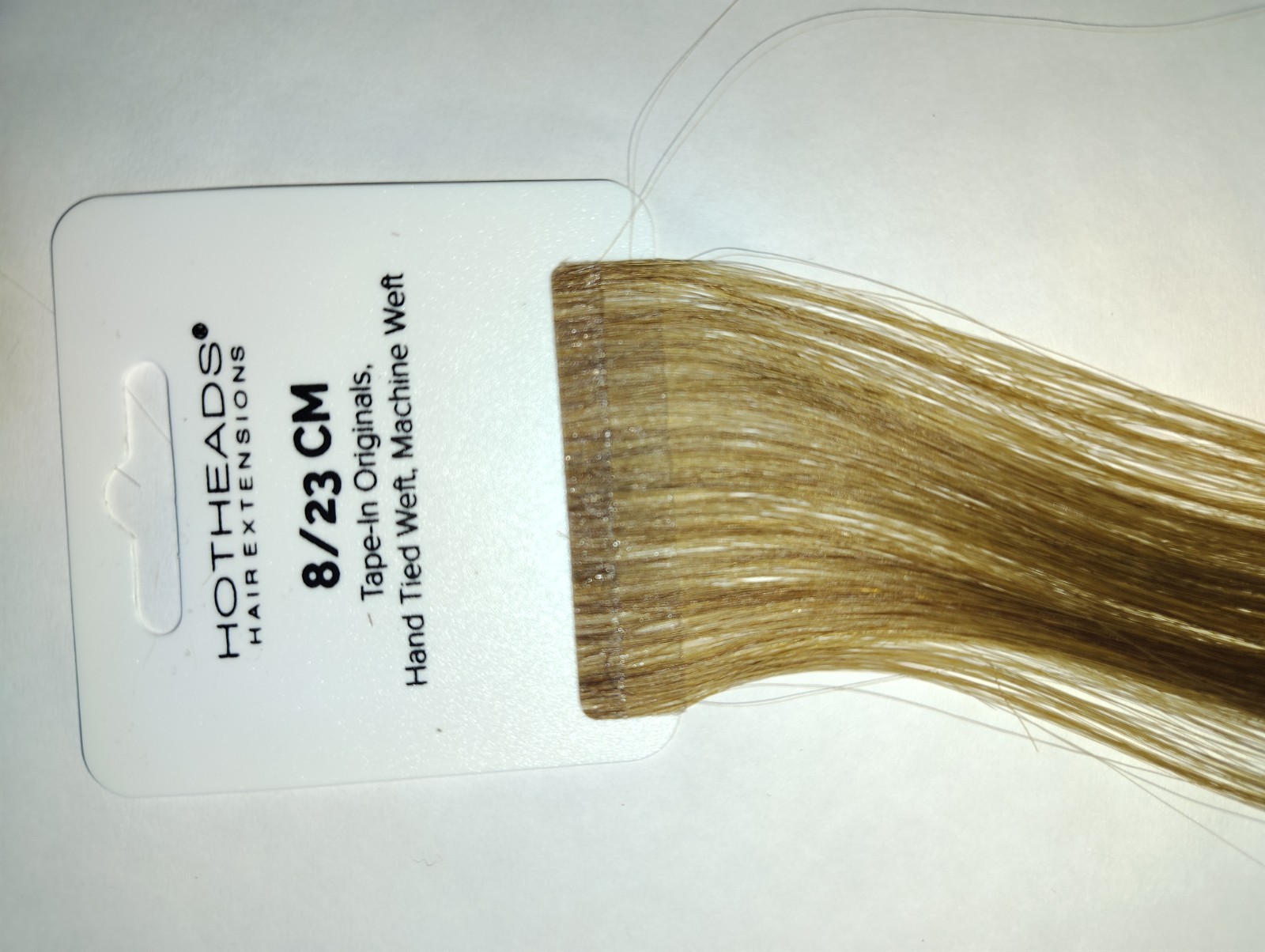 Genuine Hotheads Human Hair Extension Color Swatches Samples 8/23 CM Lot of 9