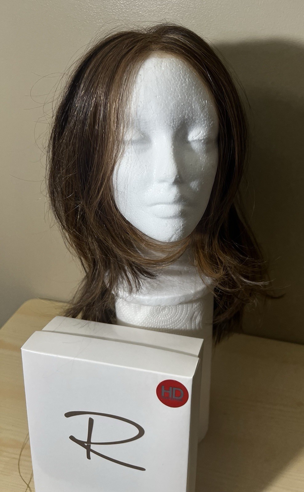 DREW Wig By JON RENAU Caramel Ribbon 6F27 HD Heat-Friendly Mono Top Lace Front