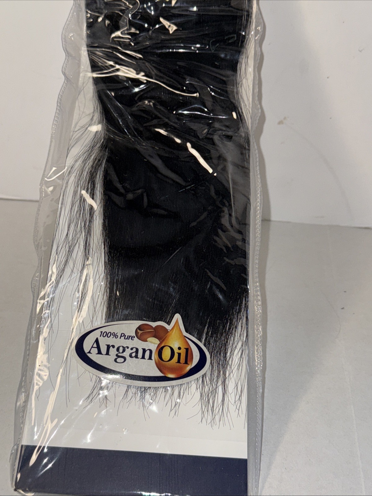KARA 100% Virgin Human Hair Pure Argan Oil – Remy Blue – STRAIGHT – 16” Color 1B