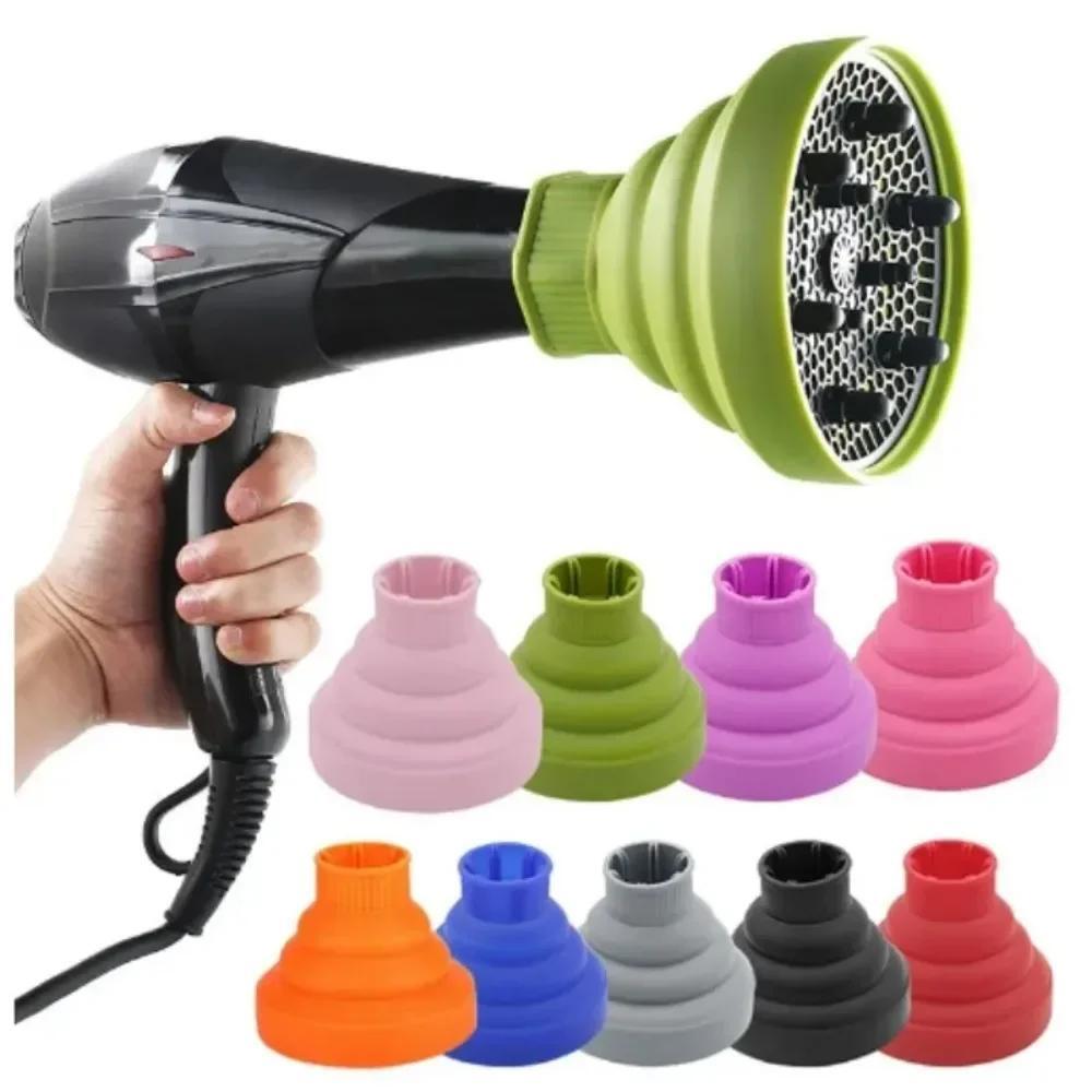 Universal Silicone Hair Curl Diffuser Cover for Drying, Styling, and Blower Tool
