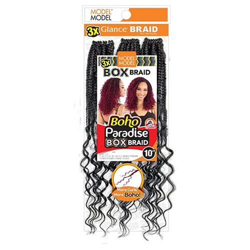 Glance braid 3X Boho Paradise Box Braid 10″