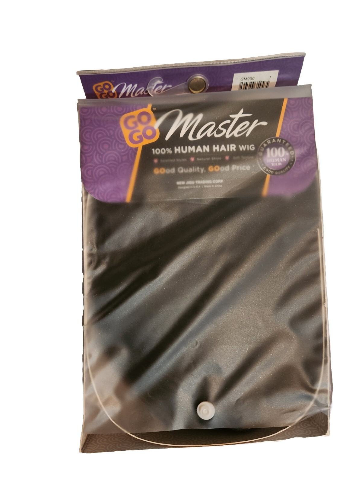 GO GO MASTER WIG – 100% HUMAN HAIR (GM901) COLOR 1