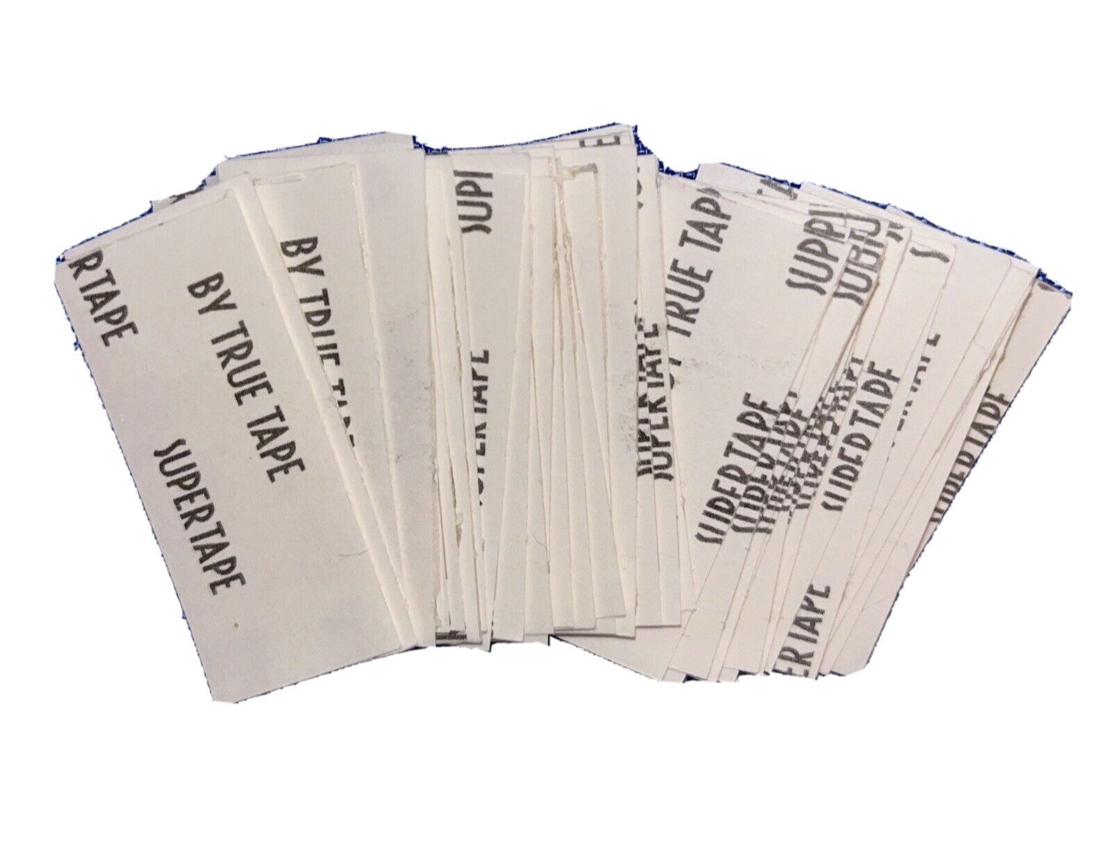 SUPERTAPE MINI STRAIGHT HAIRPIECE TAPE 108 PIECES ~ LACE FRONT WIGS.