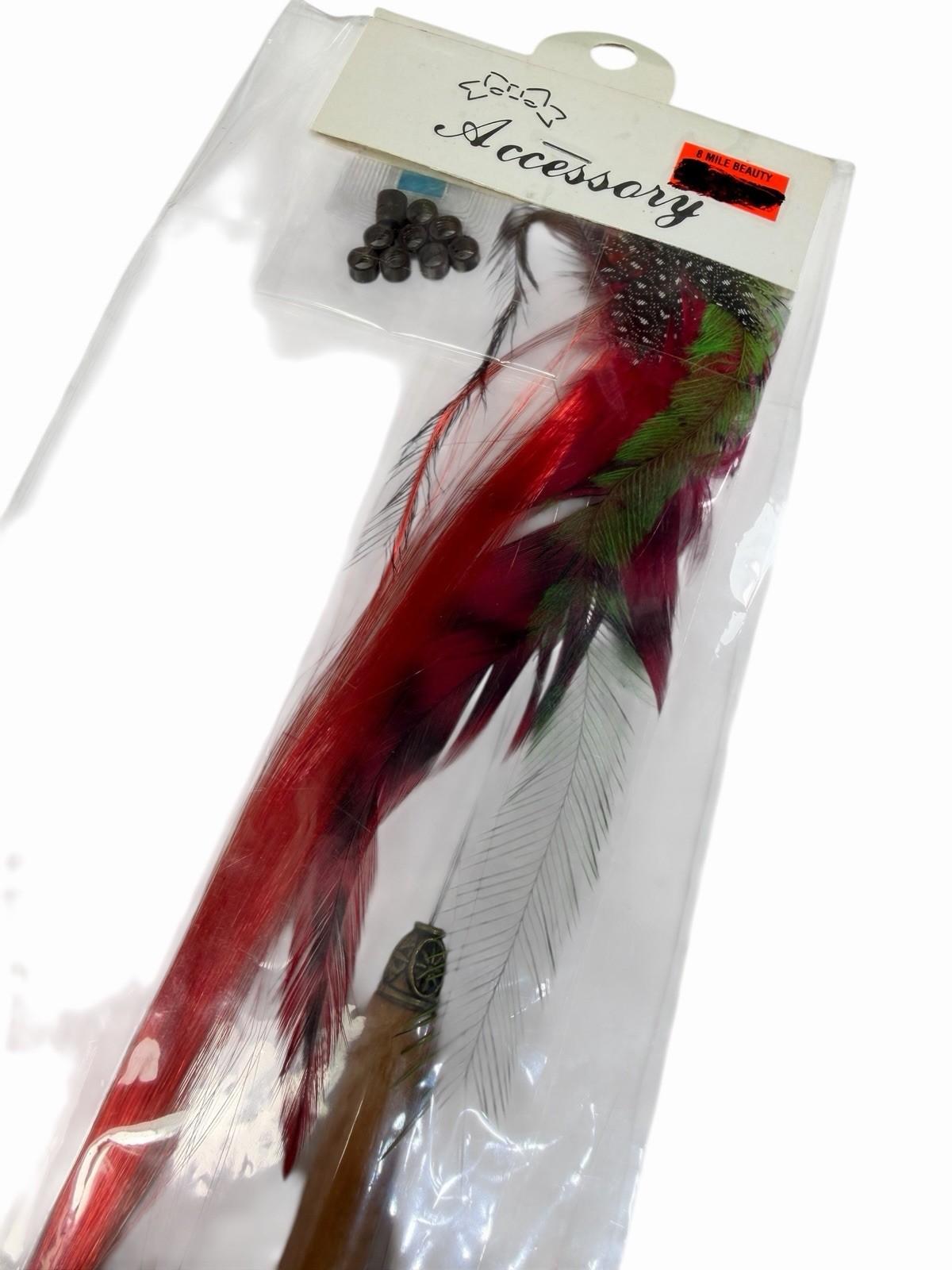 NEW feather hair accessory extension mirco link beads application tool