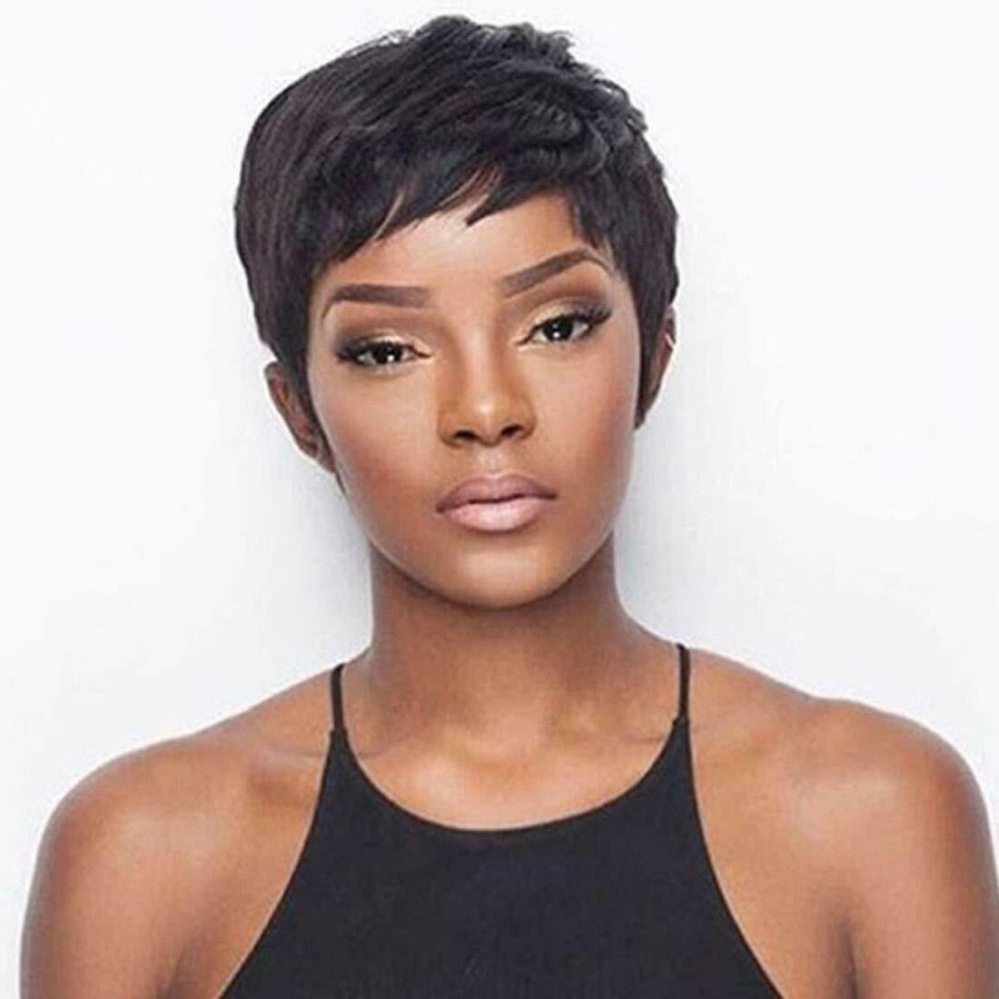 Short Pixie Wigs Brazilian Human Hair Pixie Cut Wigs Short Cute Wigs Natural Wig