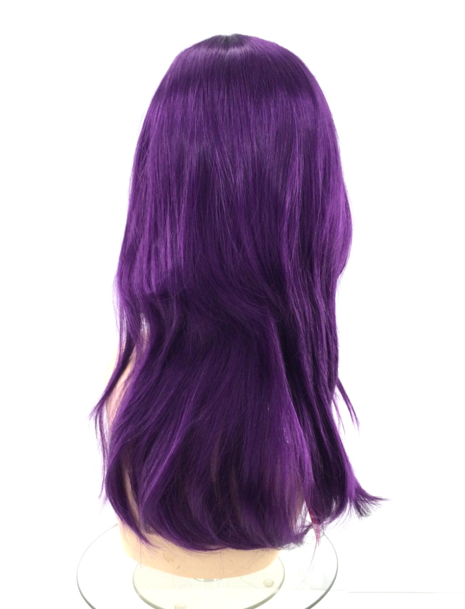 FANTASY WIGS High Quality Cosplay Anime Theatrical Halloween Dark Purple Wig