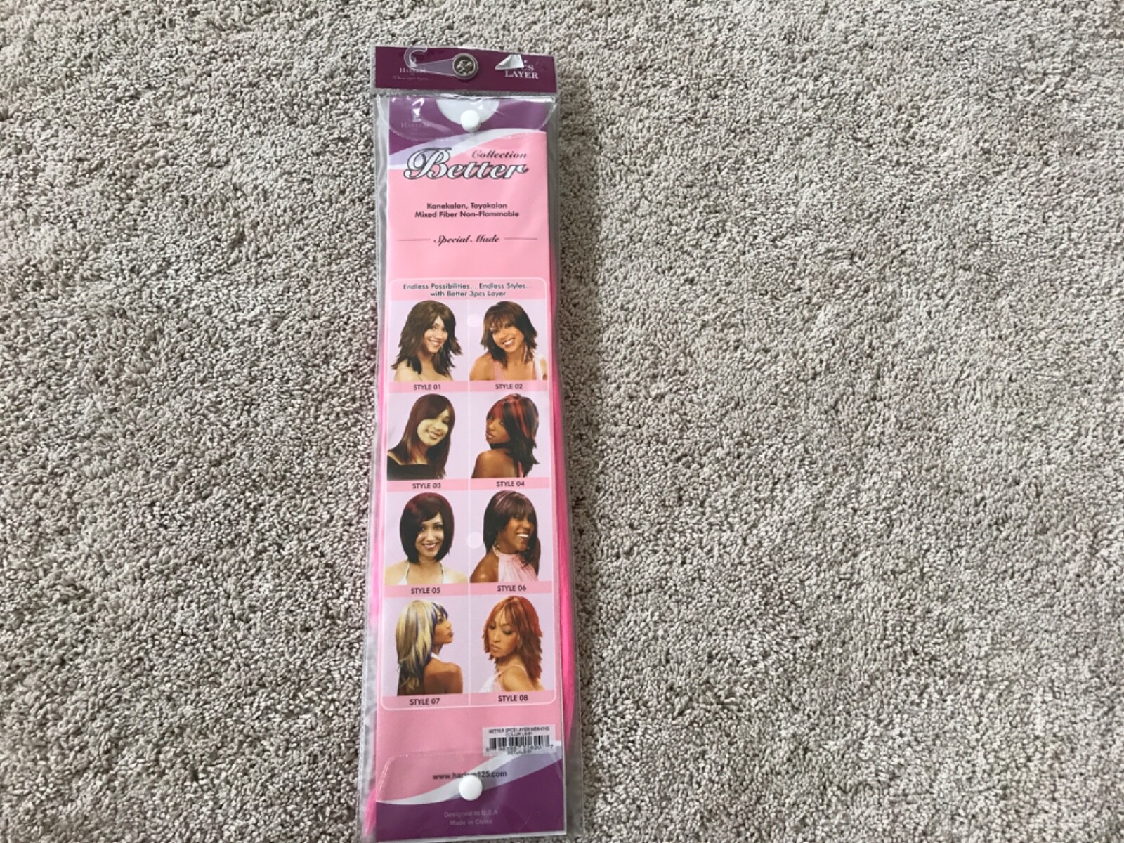 2 packs Harlem 125 3 Pc Synthetic Weave Hair + Free Closure (special colors)
