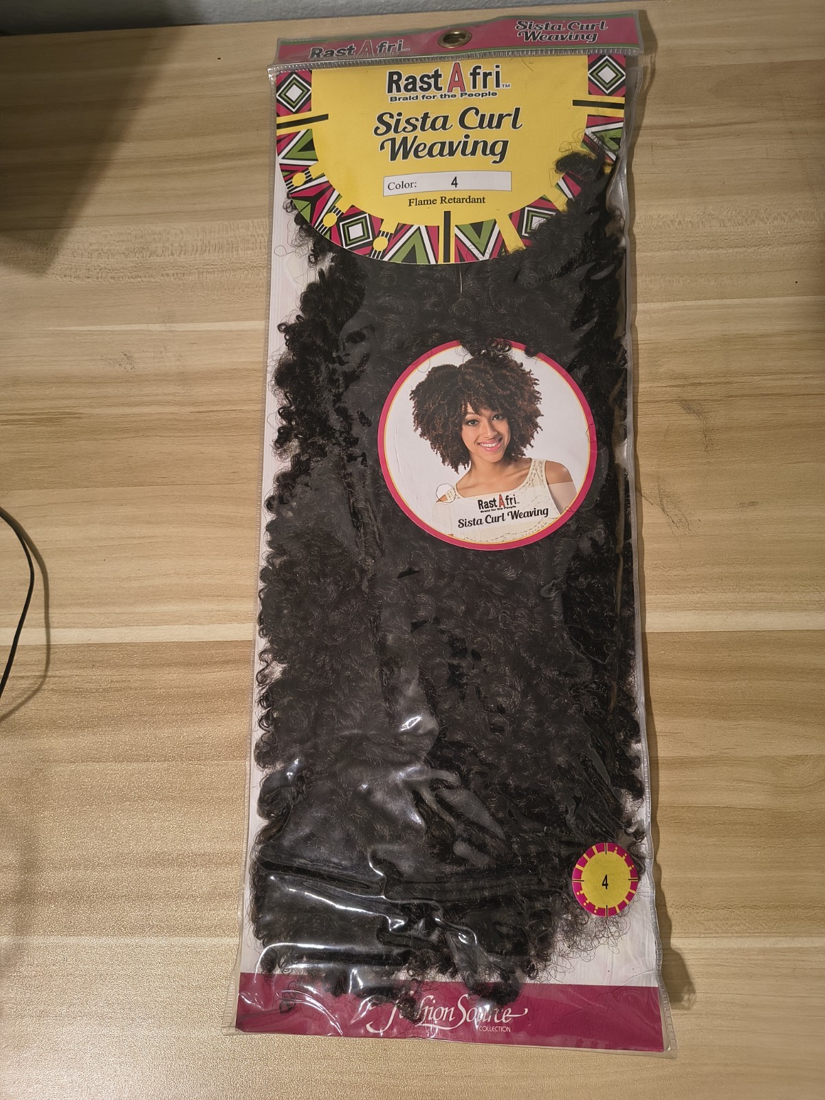 RastAfri Sista Curl Weaving Hair Extension Curly Synthetic Flame Retardant 4
