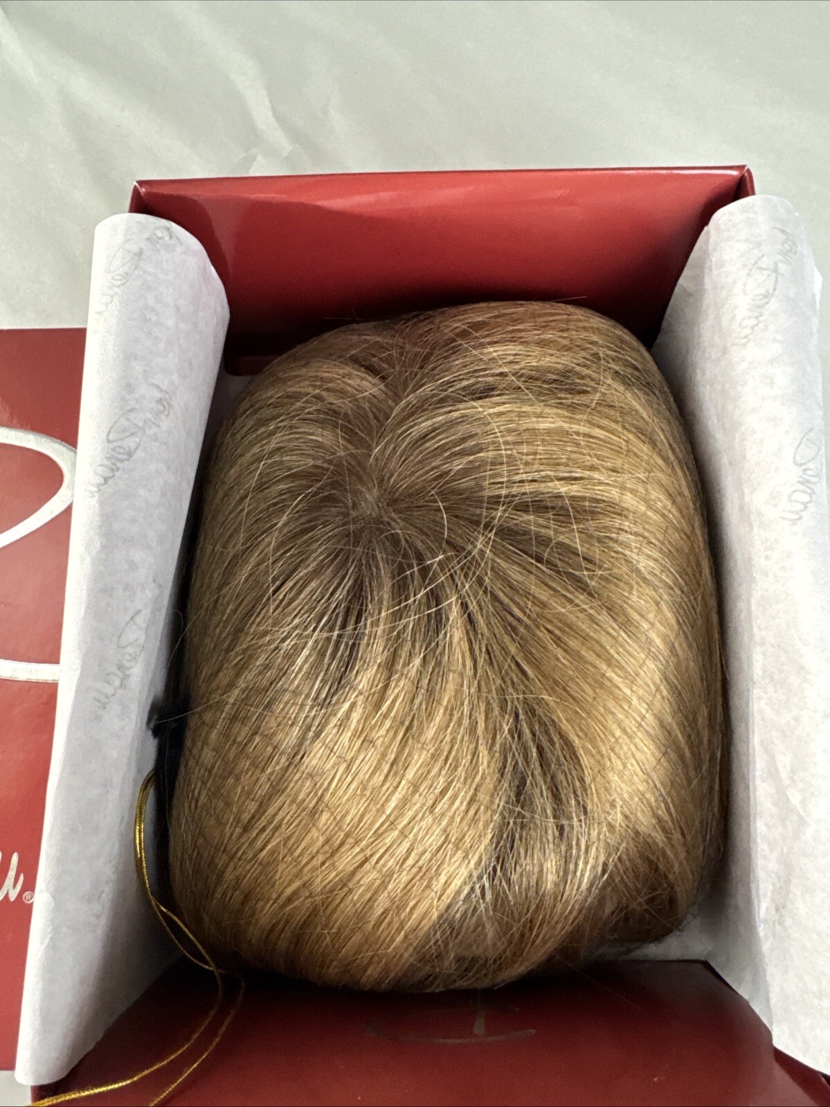 Jon Renau Human Hair Top Form Wig 728 12” Shaded Pralines & Cream New In Box