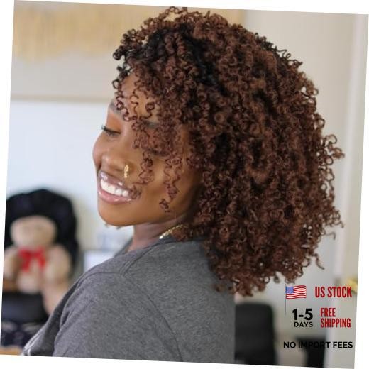 8 Inch 30 Strands/PCS Pre-looped Yanky Twists 8 Inch (Pack of 8) 1B/30#