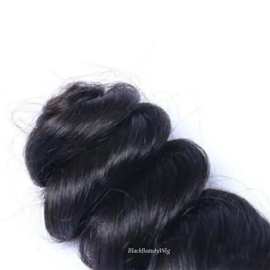 Loose Wave Human Hair Bulk For Braiding Bouncy Wave Bulk Hair Weaving 1Pcs/Order