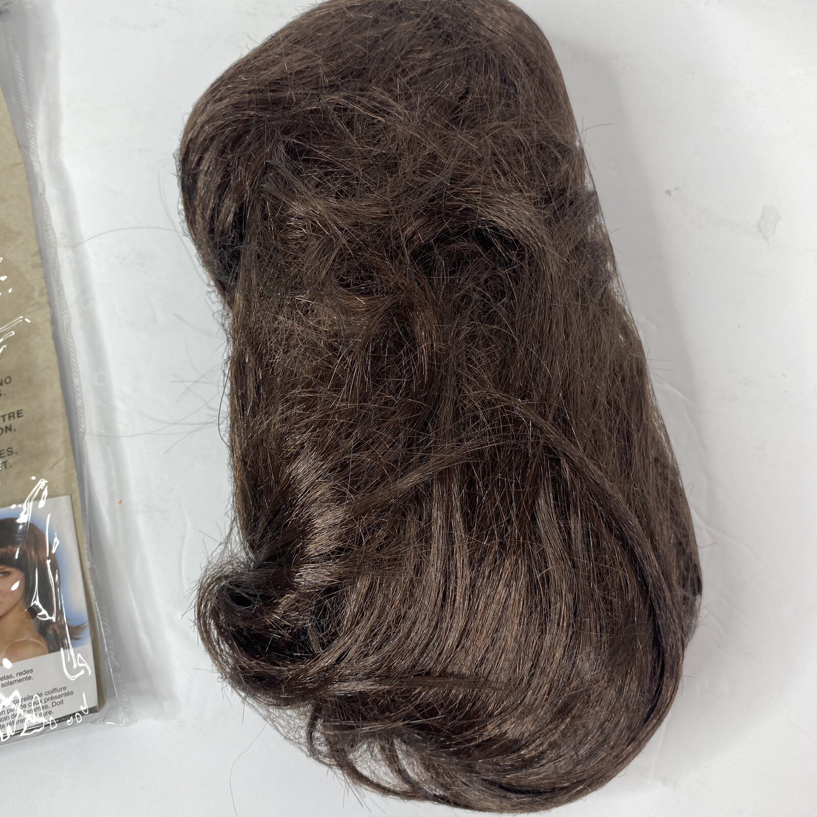 Shag Wig Brown Costumes USA New in Bag Party 70’s Hippy Soho Bohemian