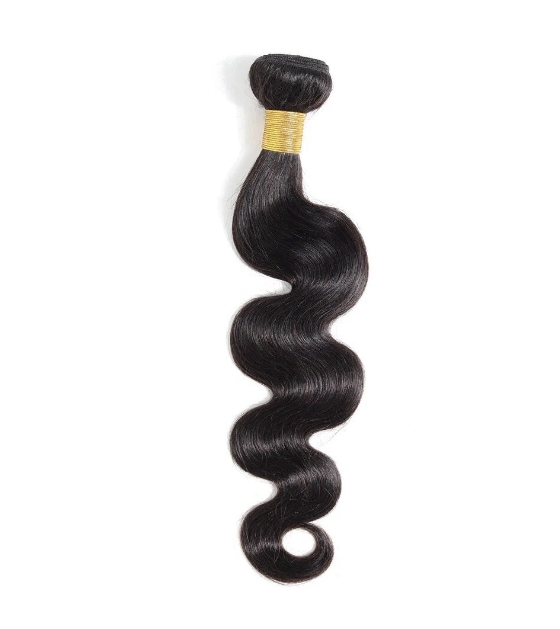Body Wave Human Hair Style Extension Size 14” Natural Color Black A3 New