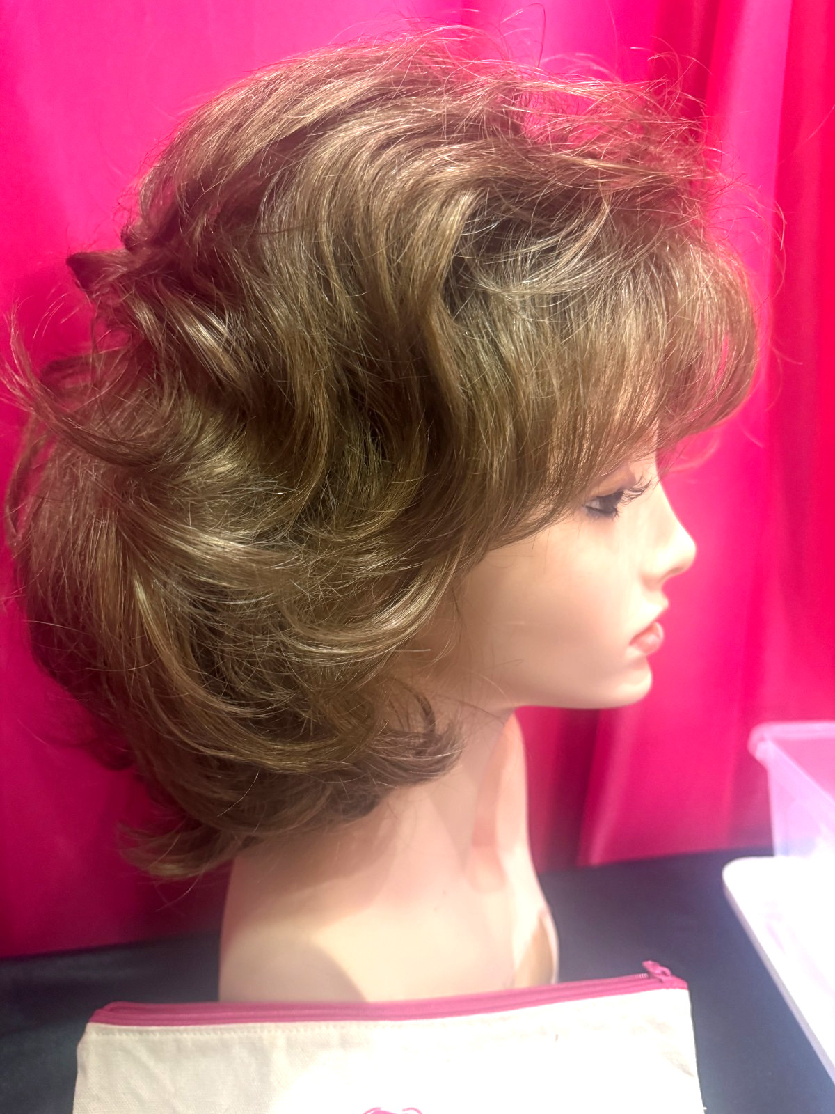 Godiva’s Secret Wigs “Farrah Wig” Honey Wheat TRIMMED SEE PHOTOS