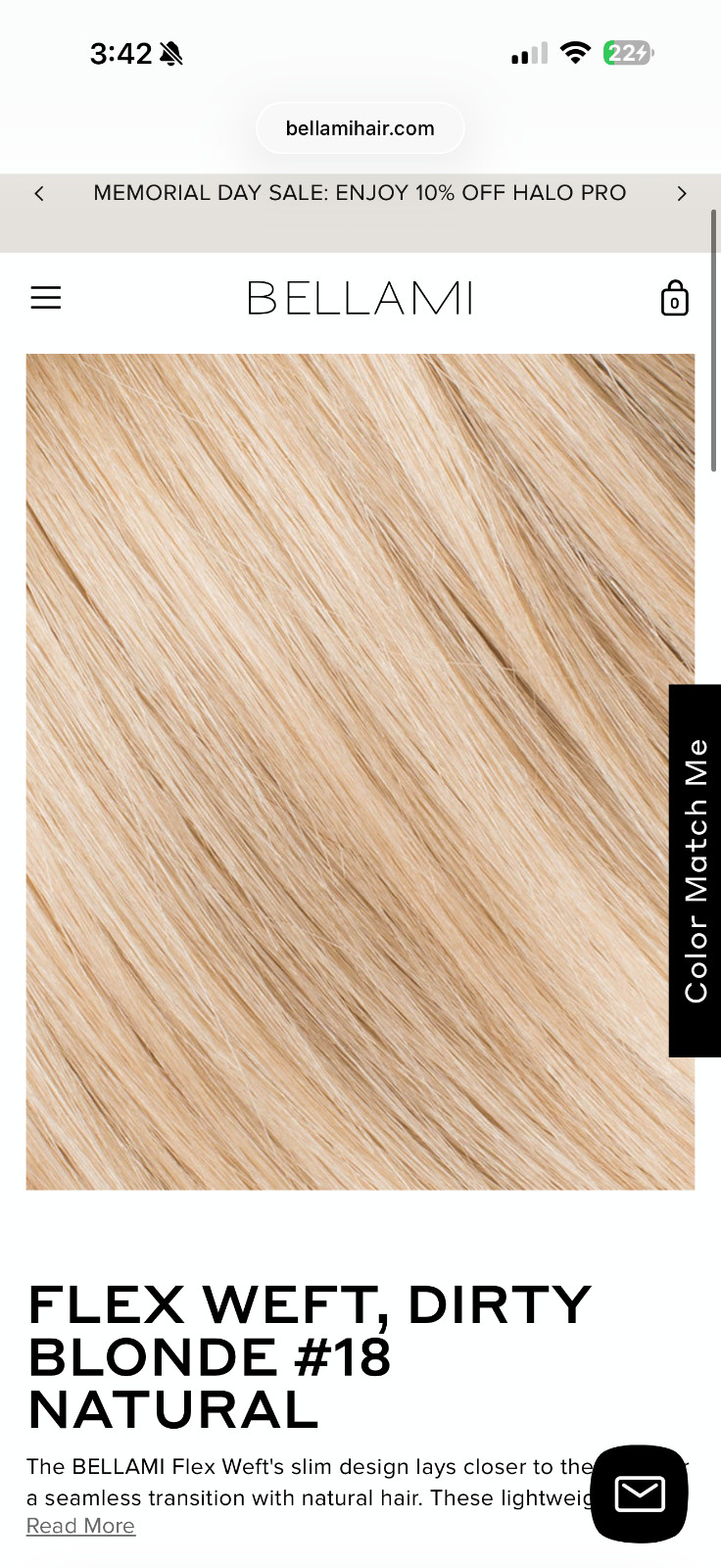 Bellami Flex Weft human hair ALL TYPES OF BLONDES (ALL 24 INCHES 175 G)