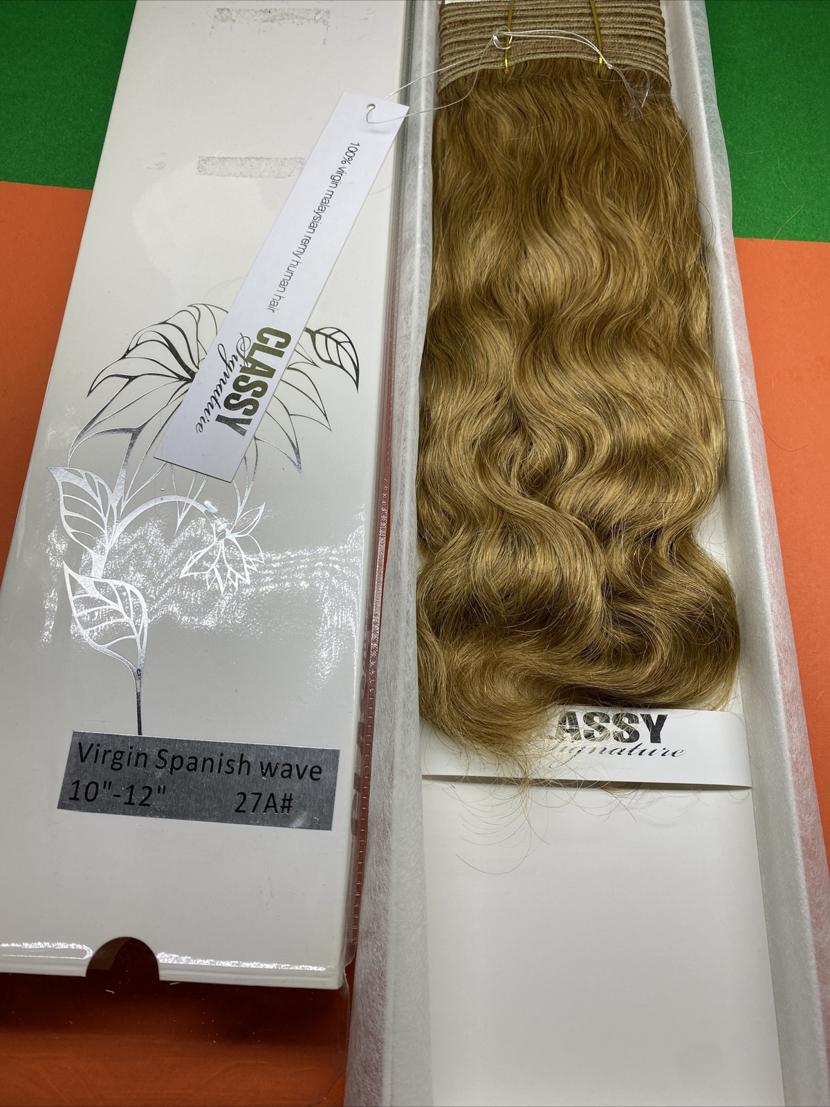 Classy Signature Virgin SPANISH WAVE 10″-12″_#27A