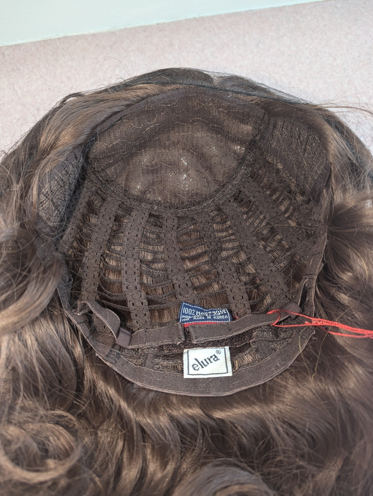 Synthetic Medium Length Loose Layered Skin Cap Color 33 Dark Arburn Red Brown