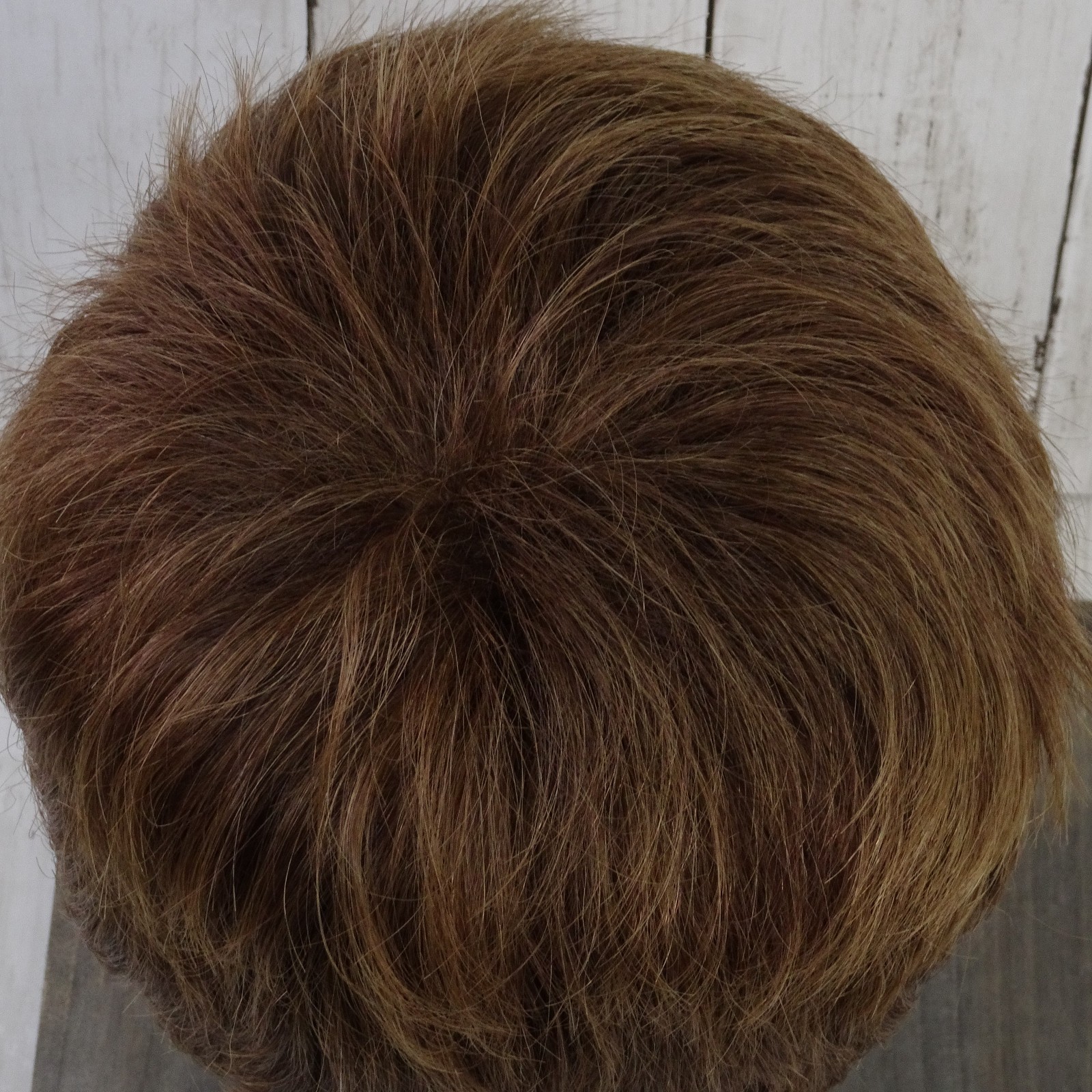 Aspen Women’s Brown Shag Style Wig Fiber Made in Japan Wig Made in Korea