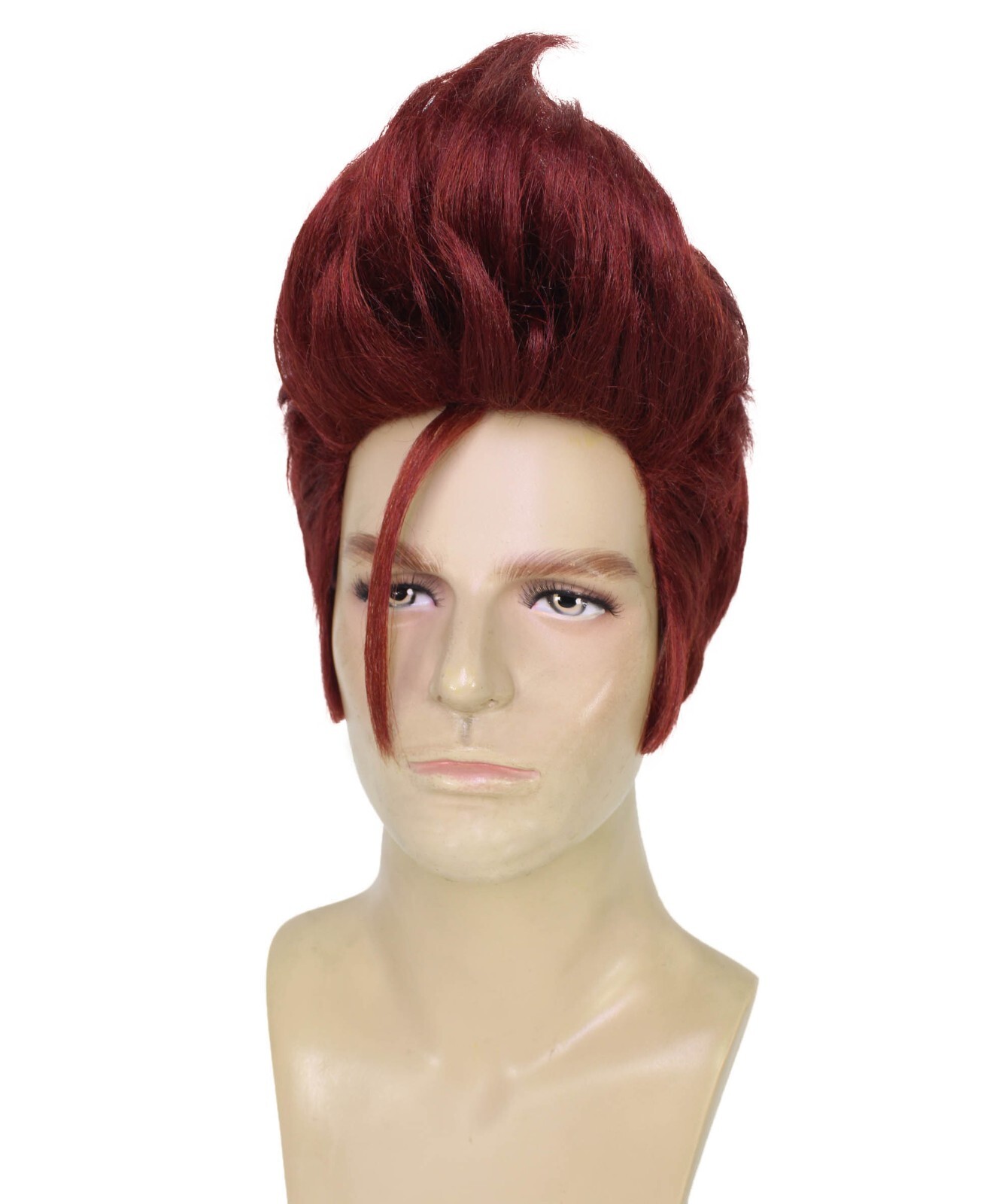 Adult Men’s Fantasy Video Game Wig, Flame-retardant Synthetic Fiber, HM-1612
