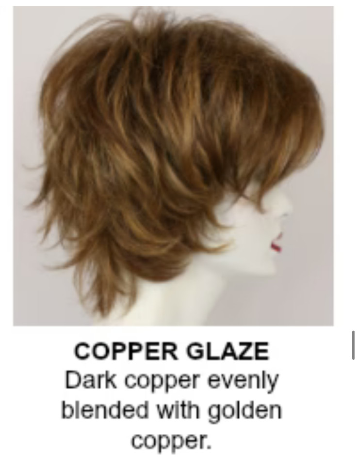 Godiva’s Secret Wigs “Freedom Wig” Copper Glaze-R (Rooted)