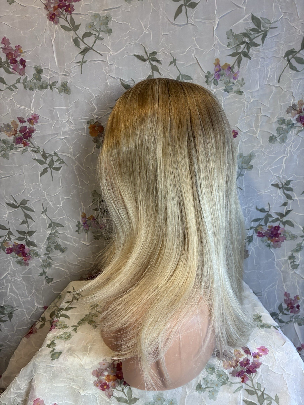 14” Blonde Sheitel | 100% Mongolian Remy Human Hair | Premium Wig