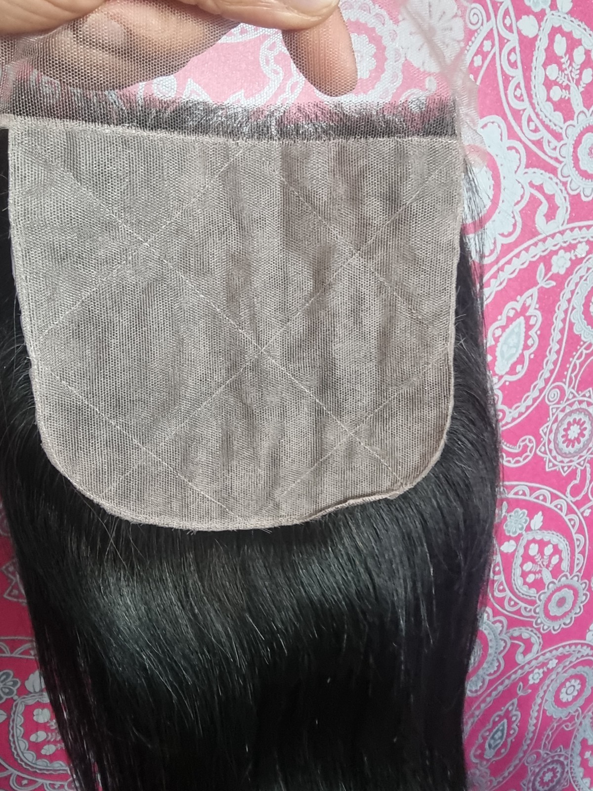 12A 14INCH BRAZILIAN VIRGIN HUMAN HAIR STRAIGHT 5X5 WIDE SILK BASE JET BLACK 1#