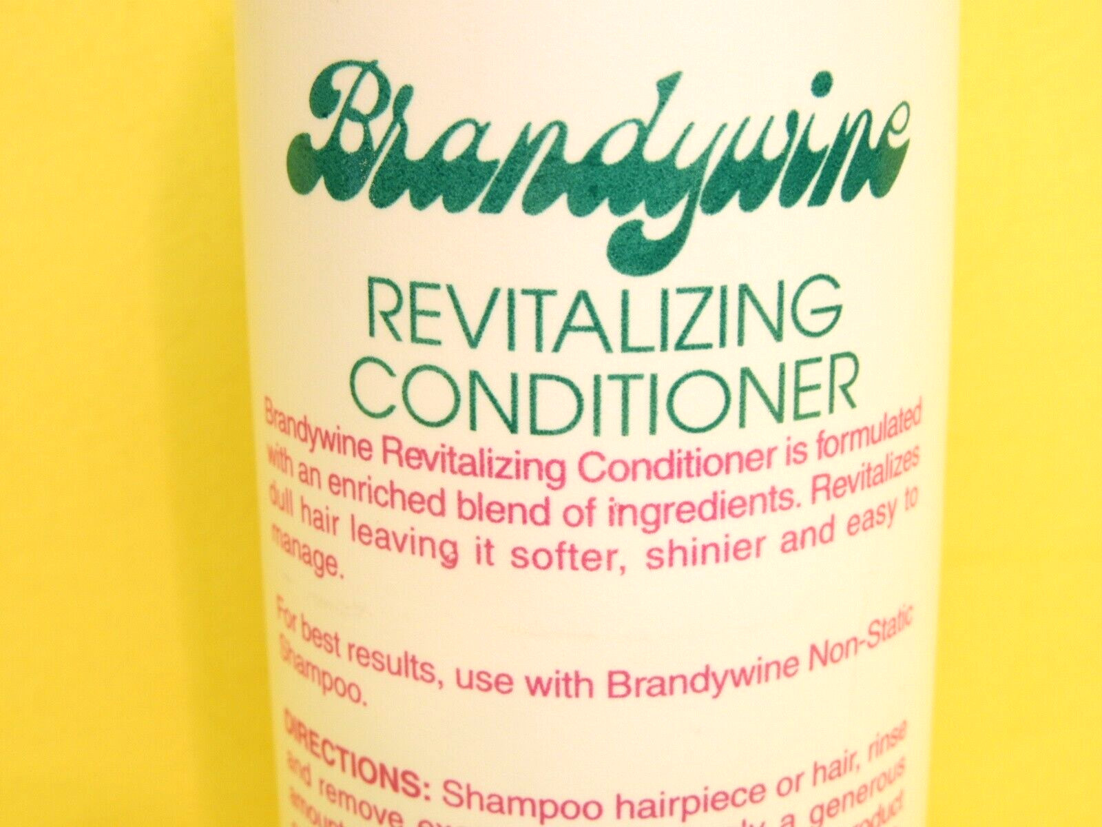 NEW BRANDYWINE REVITALIZING CONDITIONER FOR SYNTHETIC & NATURAL HAIR WIGS 16OZ