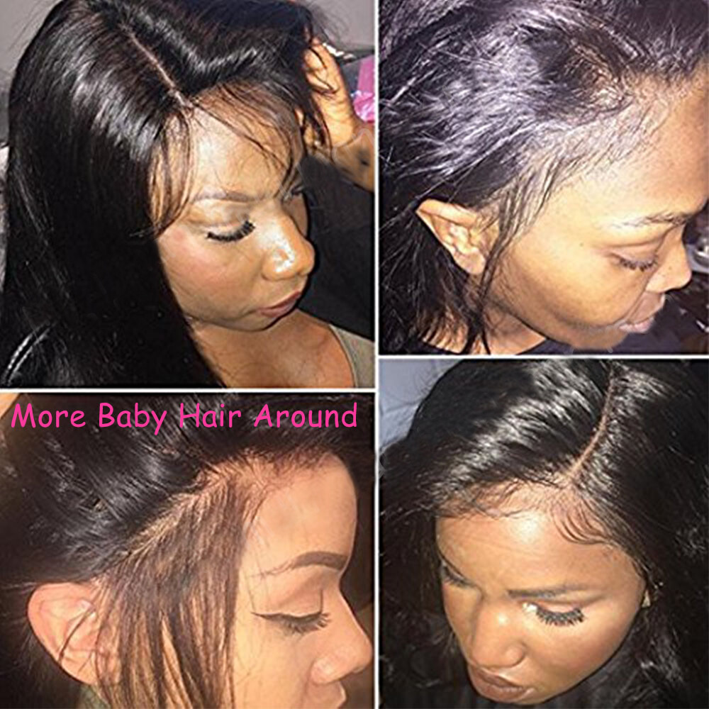 Afro Kinky Curly 360 Lace Frontal Wigs Malaysian Virgin Human Hair Full Lace Wig