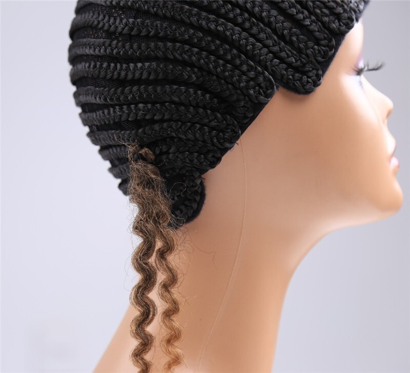 Refined Braided Wig Cap Cornrows Cap for Braiding Wig Crochet Hair Braided Wigs
