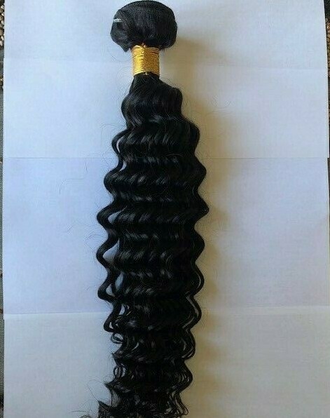 100% Brazilian virgin Human Hair Jerry Curly Sew-In (3-Pack) 20″ – 300GM per Set