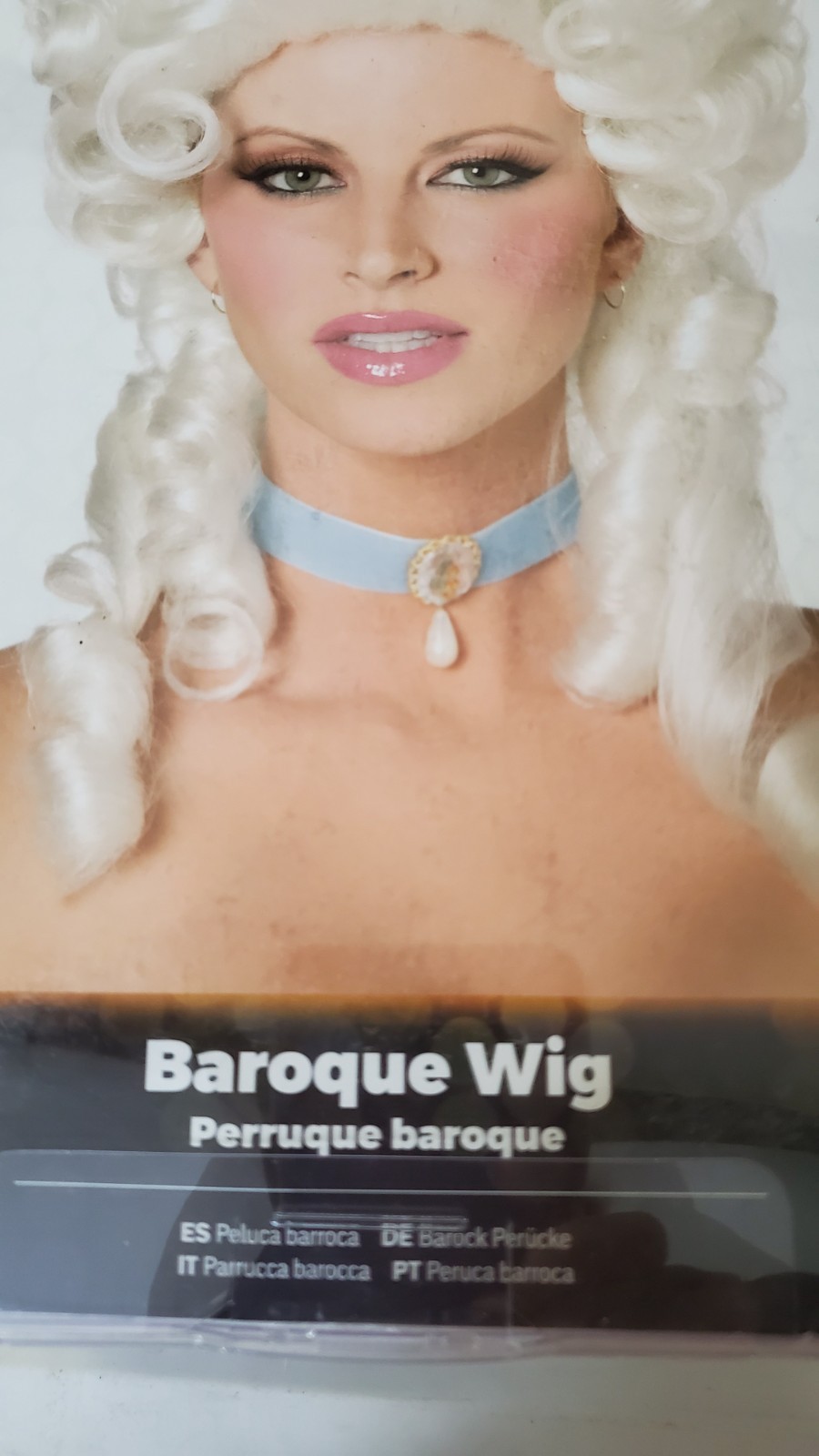 NIB Smiffy’s Women’s Baroque Marie Antoinette Wig One Size Halloween Cosplay
