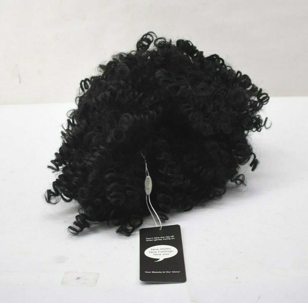 Aisi Women’s Curly Afro Synthetic Super Soft Hair Wig Black 1B# Wl9192Z