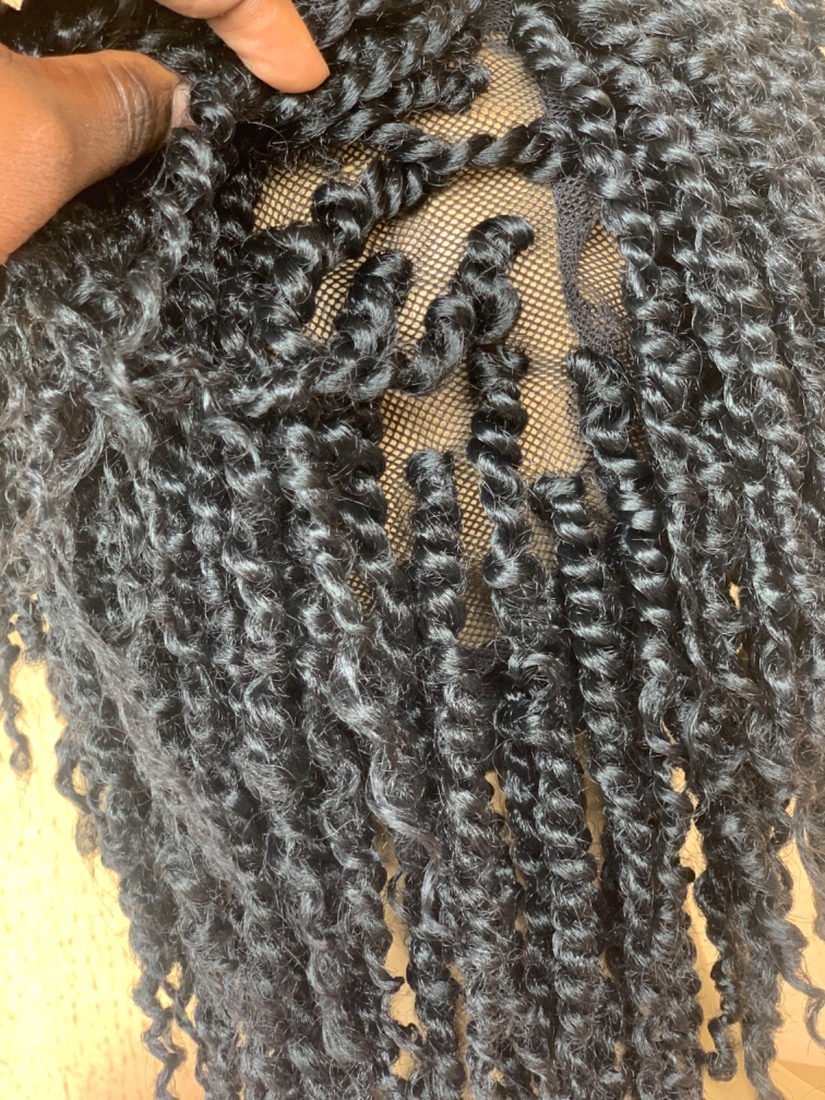 kinky twists wig, styles for natural hair, braids wigs for black women