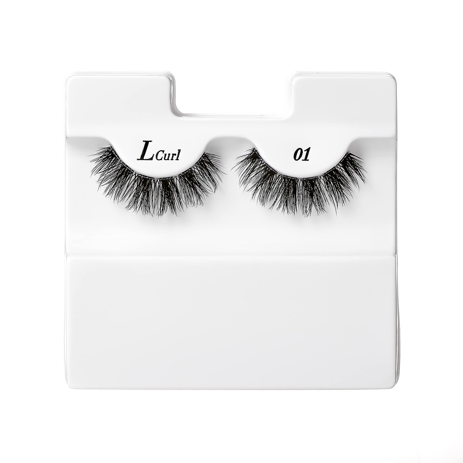 i-Envy False Eyelashes L Curl Natural Lashes Salon Lash Extension Effect