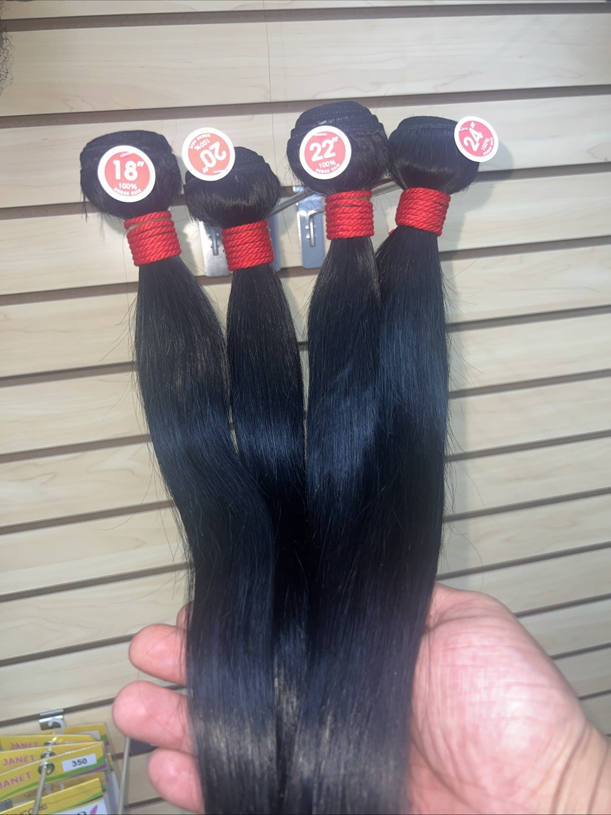 🔥 100% Human Hair Bundles 18” 20” 22” 24” – 4 Bundle Deal $120 🔥 Straight
