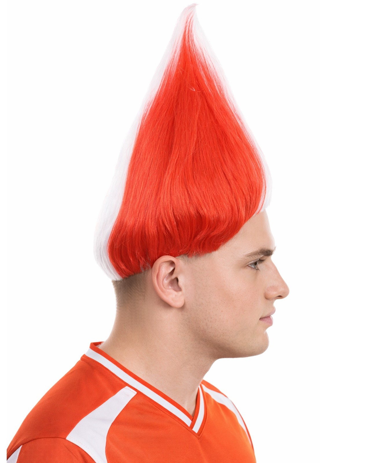 Canada Flag Troll Wig Adult Unisex Costume Halloween Party