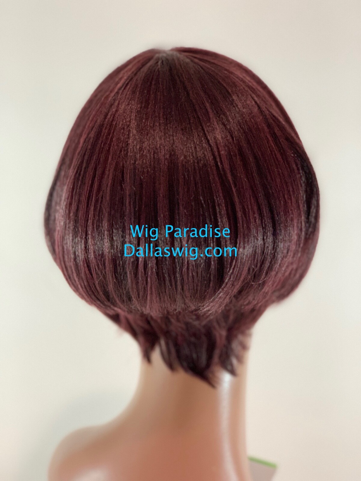 Miz Collection Synthetic Straight Bob Natural Coarse Texture Heat Safe Chic Wig