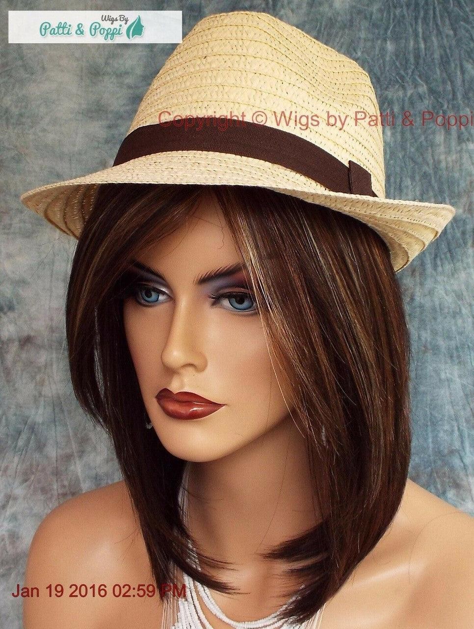 JACKSON NORIKO WIG BROWN MEDIUM LENGTH *STUNNING SEDUCTIVE *CHOCOLATE SWIRL 551